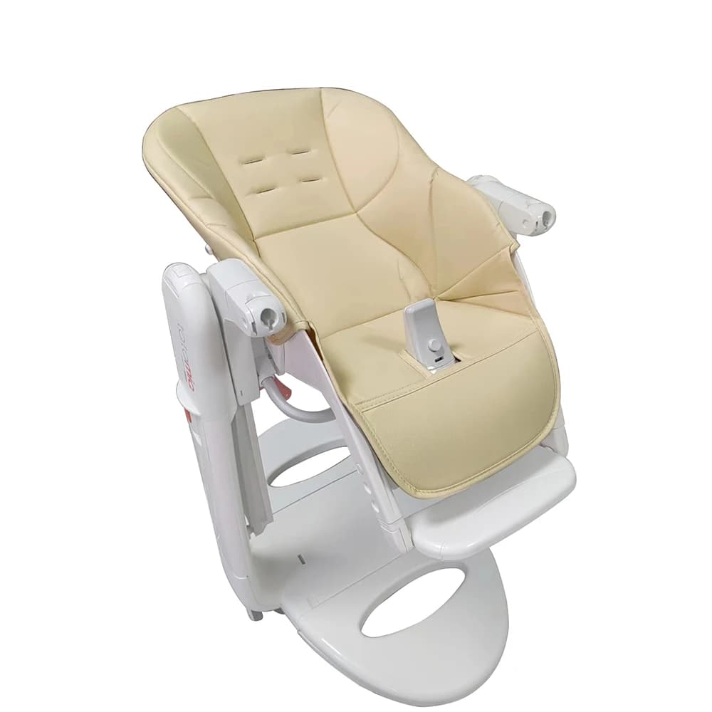 Juste en cuir PU pour chaise haute de bébé, coussin de siège pour chevilles, chaise haute de la série Perbenzhypothécaire amia, taille