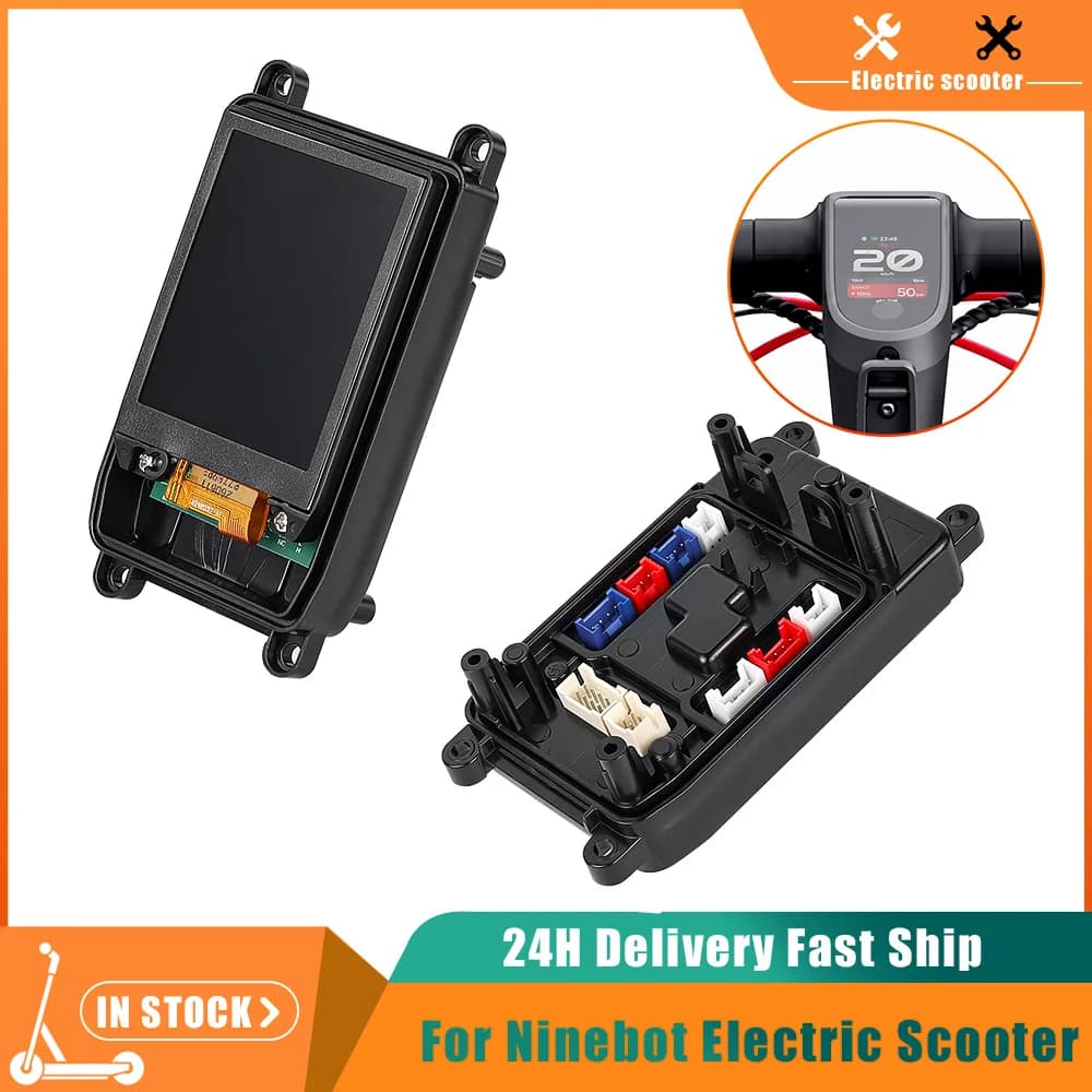 Écran LCD de remplacement pour tableau de bord de trottinette électrique Ninebot MAX G3 – Pièces et accessoires pour compteur de tableau de bord