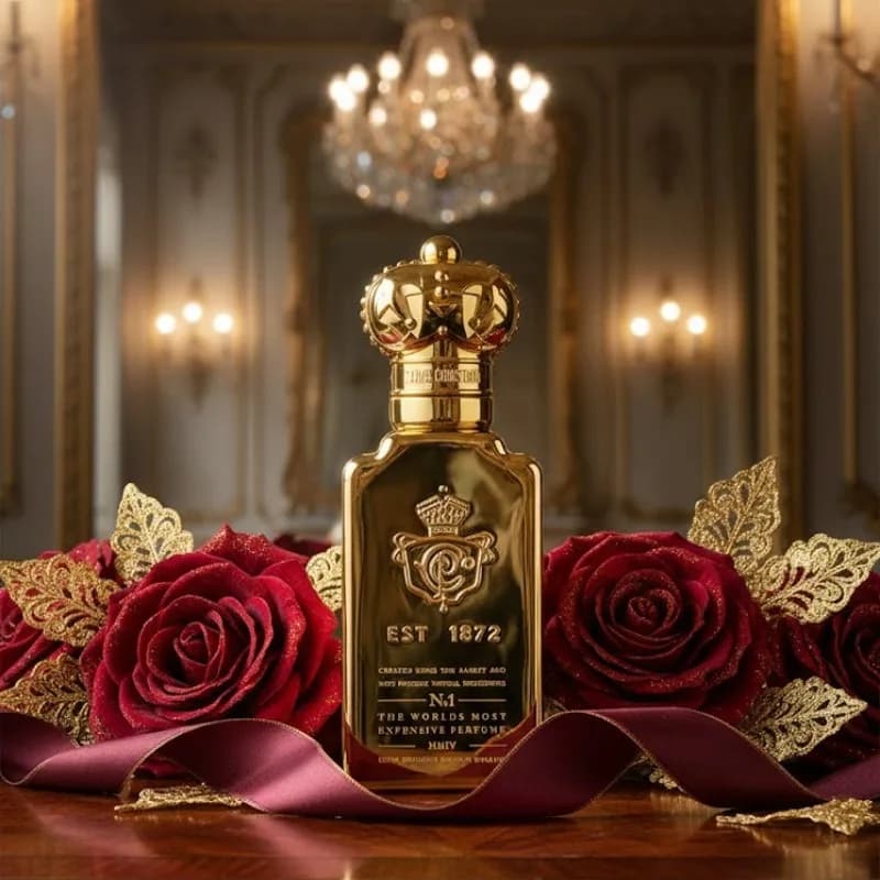 Eau de parfum unisexe 50 ml, parfum oriental floral chypré longue tenue avec des notes chaudes boisées d'ambre et de tabac, parfum élégant et