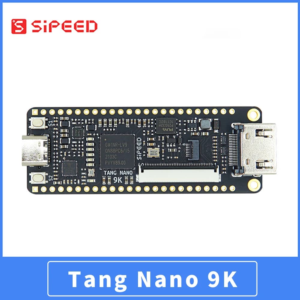 Carte de développement Sipeed Tang Nano 9K FPGA GOWIN GW1NR-9 RISC-V HDMI