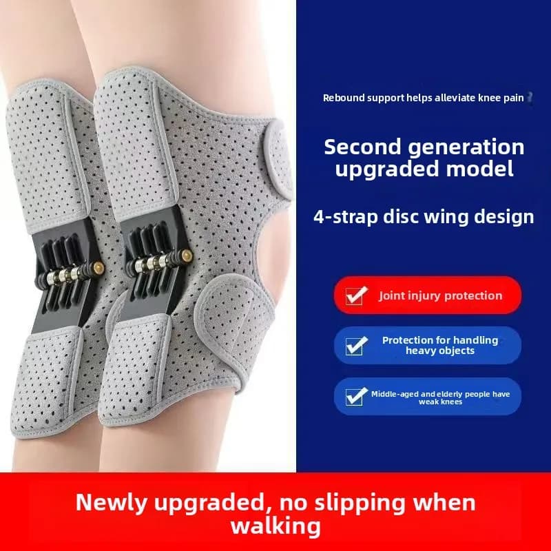 Attelle d'Exosquelette pour Genou - Soutien de la Jambe pour la Marche et les Sports, Protection du Genou Rotulien, En Stock