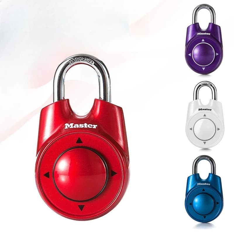 Master Lock – cadenas à mot de passe directionnel 1500ID, Portable, sans clé, pour gymnastique, école, Club de santé, casier de sécurité,
