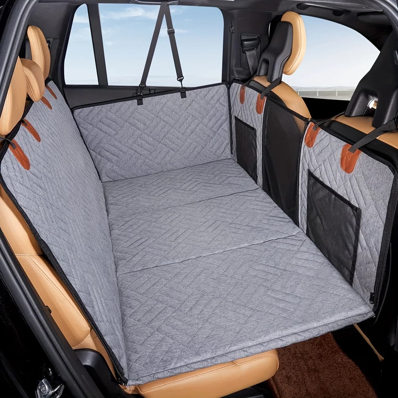 Housse de siège de chien housse de siège de voiture pour animaux de compagnie, housse de siège imperméable pour animaux de compagnie hamac