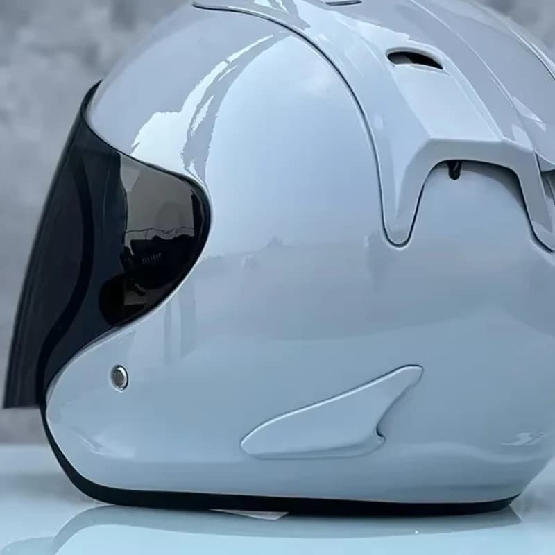 Ram4 demi-casque gris brillant hommes et femmes moto tout-terrain casque d'été descente course montagne Cross Casco Capacete