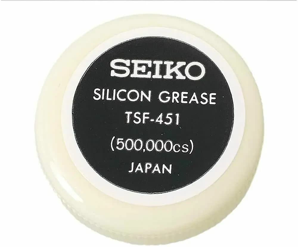 Lubrifiant au silicone Seiko TSF-451 pour joints imperméables