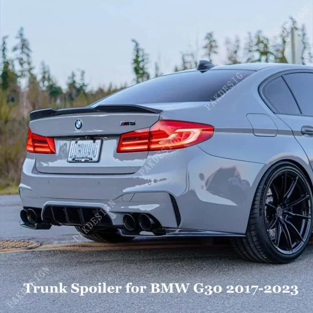 Becquet de coffre pour BMW série 5 G30 F90 M5 520i 530i 540i M550i M550d, kits de carrosserie d'aile arrière, réglage de la différence 2017 –
