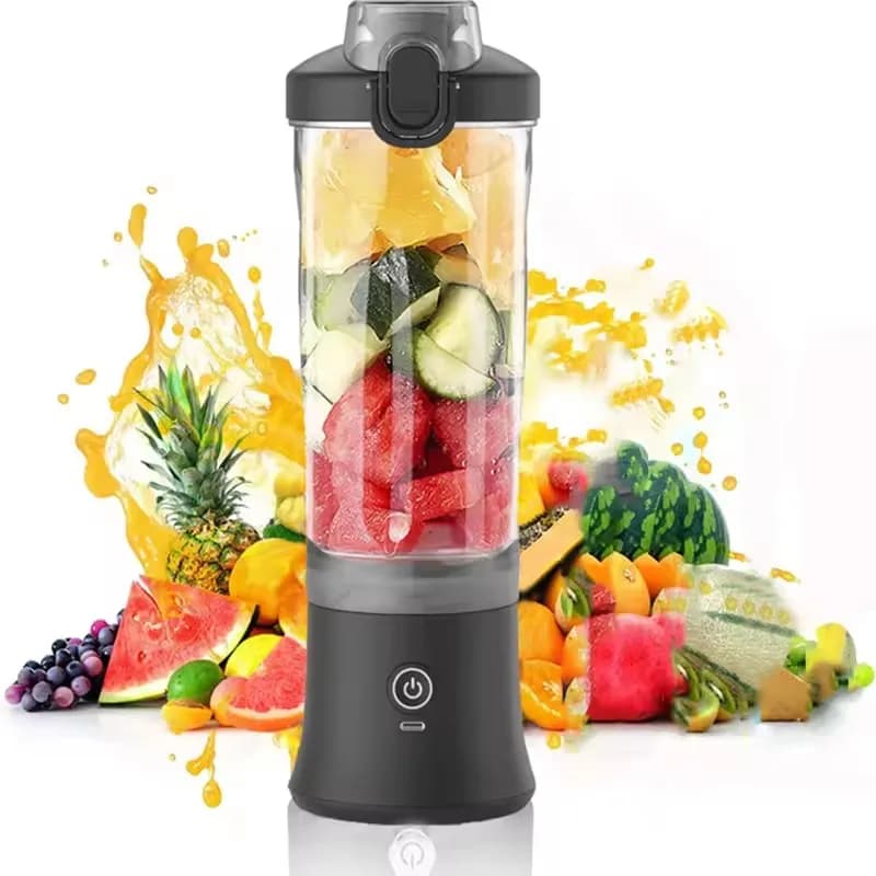 Nouveau mélangeur Portable 600ML presse-agrumes électrique mélangeur de fruits 4000mAh USB Rechargeable Smoothie Mini mélangeur presse-agrumes