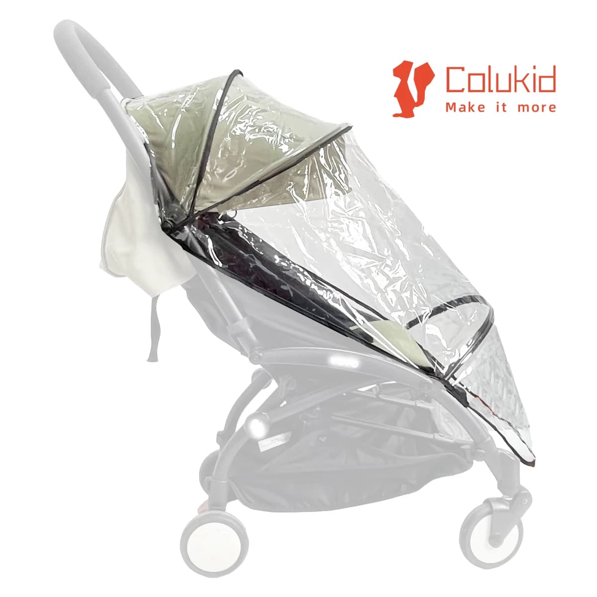 KID COLU ®   Accessoires de poussette pour bébé, housse de pluie, housse EVA étanche, Compatible avec la poussette Yoyo Yoyo2 Yoya