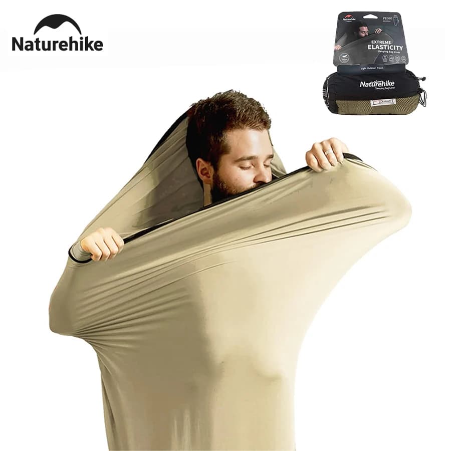 Natureifa-Sac de Couchage Ultraléger avec Doublure, Haute artificiel asticité, MUNIQuilt, Hiver, Portable, Poche de Camping, 2023