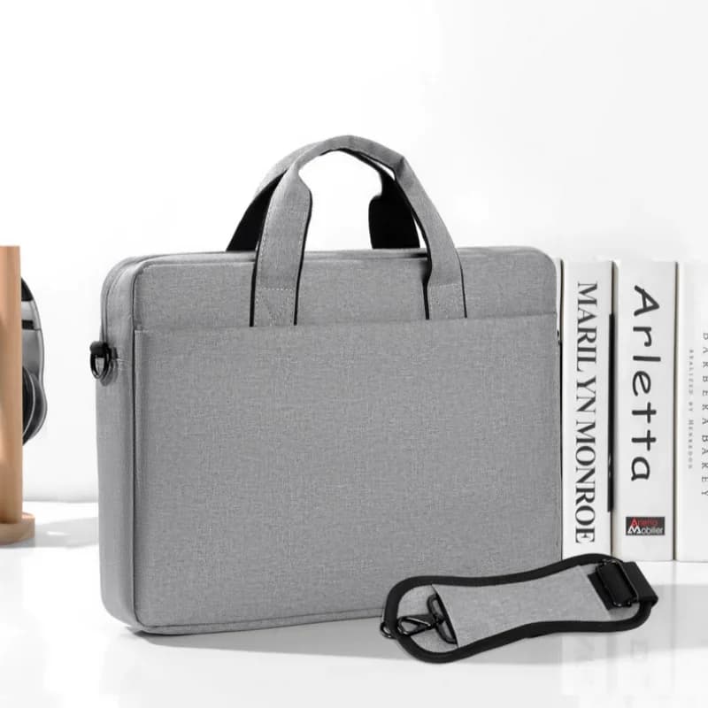Sac pour ordinateur portable, sac à main à bandoulière, pochette pour ordinateur portable, porte-documents pour Macbook Air Pro HP Huawei Asus Dell