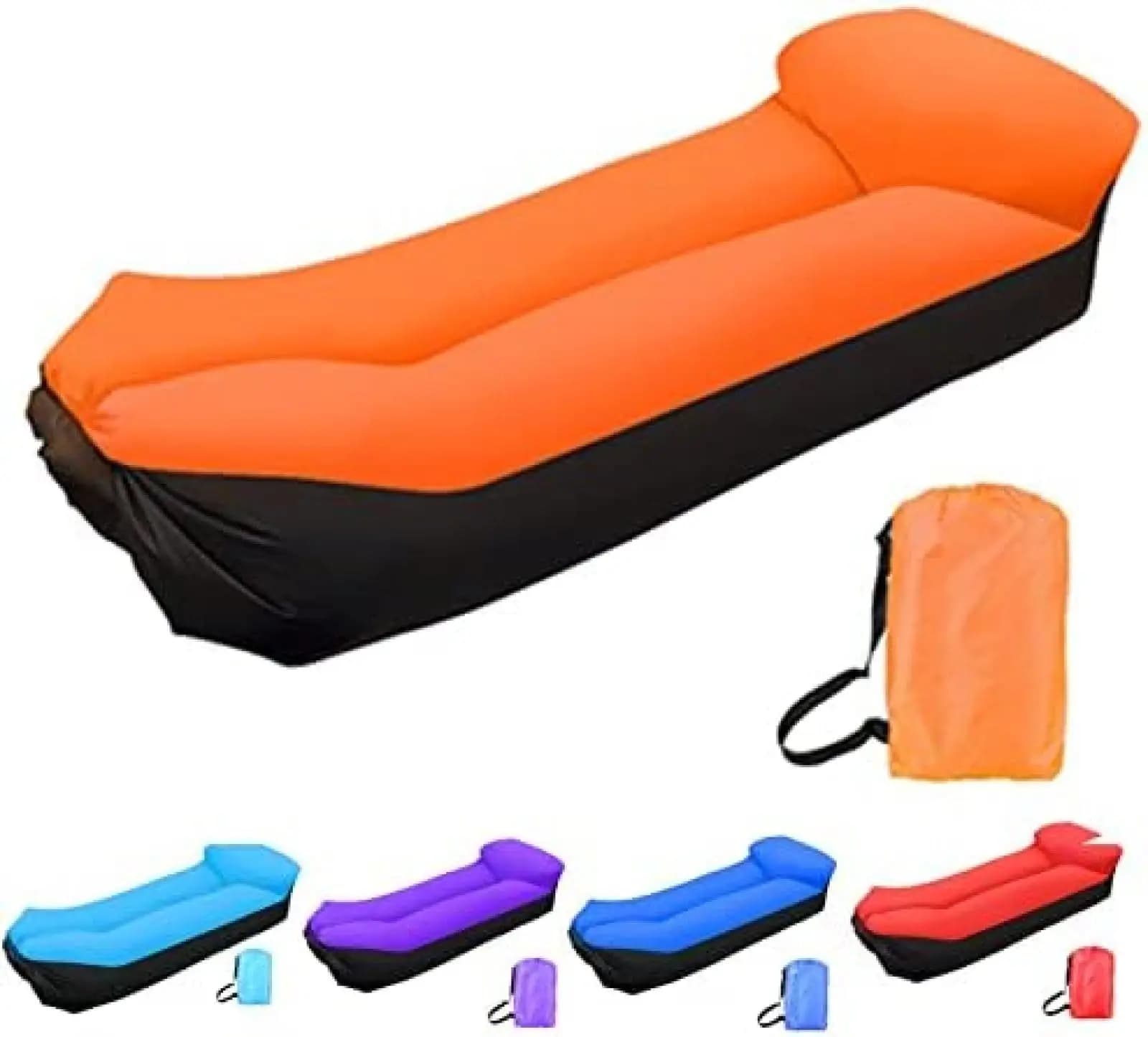 Canapé gonflable pour adultes et enfants, lit d'appoint gonflable de bonne qualité, sac de couchage gonflable, fauteuil gonflable, canapé de plage