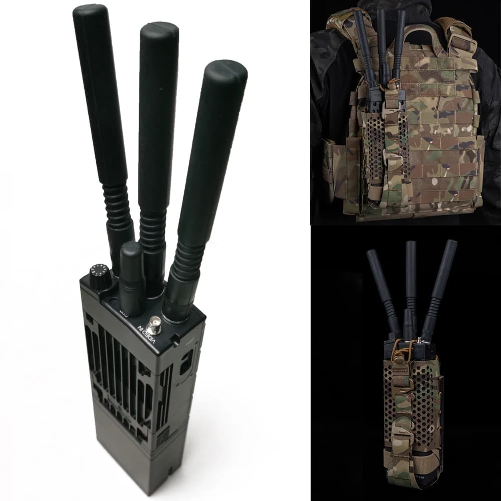 MPU5 modèle Radio factice bricolage talkie-walkie émetteur-récepteur modèle factice CS Airsoft Paintball Wargame Radio Interphone accessoire