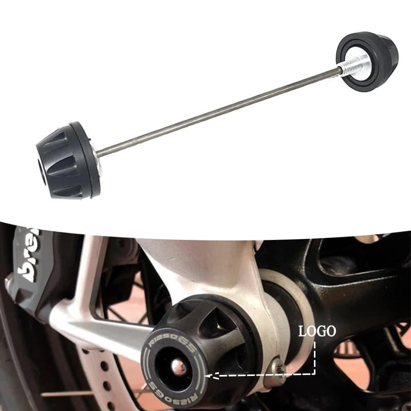 Protecteur de roue avant, fourche d'essieu, curseur de collision adapté à la BMW R1200GS GS1200 LC 2013-2020 R 1250 GS R1250GS Adventure 2019-2023