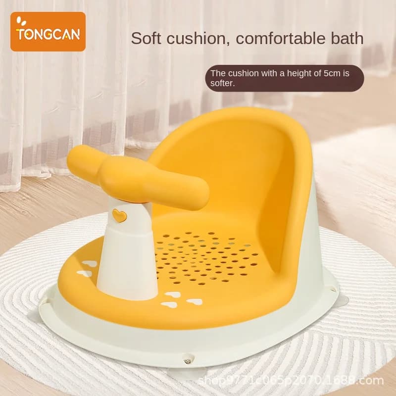 Siège de douche portable pour enfants, support de douche pour nouveau-nés et jeunes enfants, accessoires de croissance pour enfants