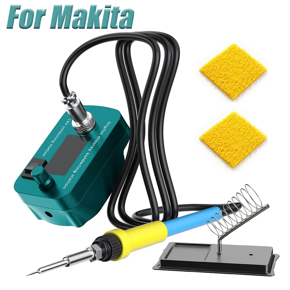 Station de soudage électrique sans fil pour batterie Makita 18V, torche de soudage 60W, outil de réparation de circuits imprimés pour la maison et