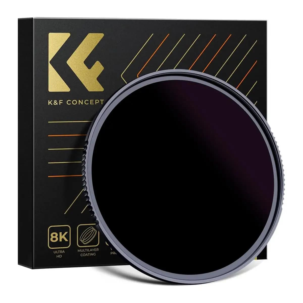 Concept K&F 67 mm ND 100000   Filtre solaire d'éclipse solaire Corona, filtre 77mm 82mm, NANO-X 49mm 52mm 55mm 58mm 62mm 72mm 95mm