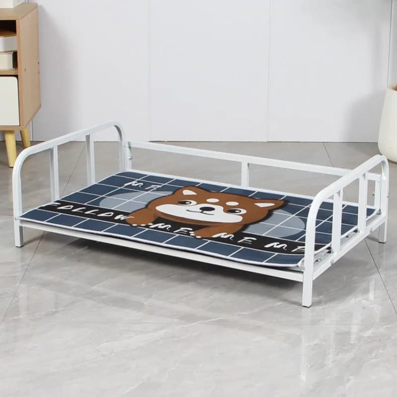 Lit surélevé pour chien, grand, respirant, rafraîchissant, lavable, pour extérieur et intérieur, camping, pour chat, fournitures pour animaux de
