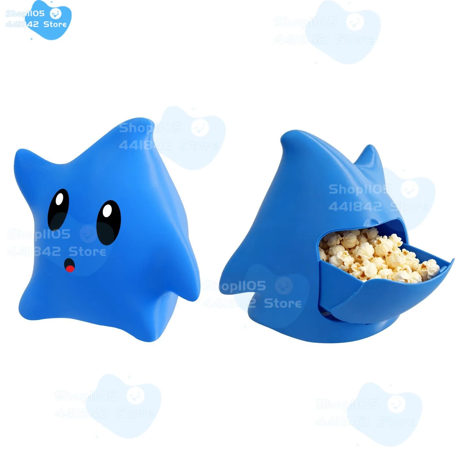 Nouveau Seau à Popcorn LED en Forme d'Étoile 2026 – Contenant Lumineux pour Snacks, Idéal Soirées Cinéma
