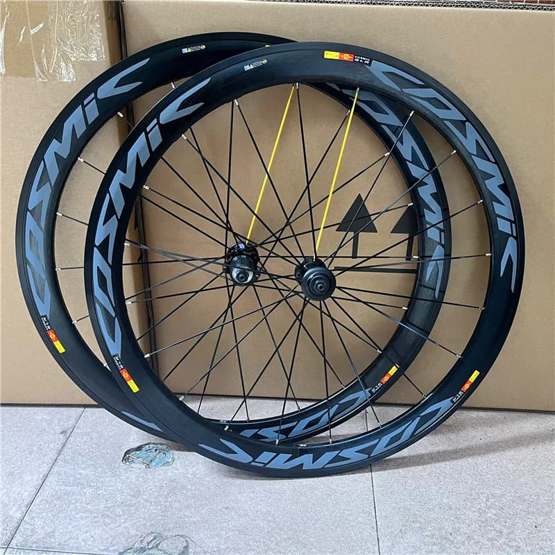 Jeu de roues de vélo de route 700C, hauteur de cadre 30/40/50MM, neuf, frein à disque V/C, frein à patin, roues à rayons droits, Cosmic Elite