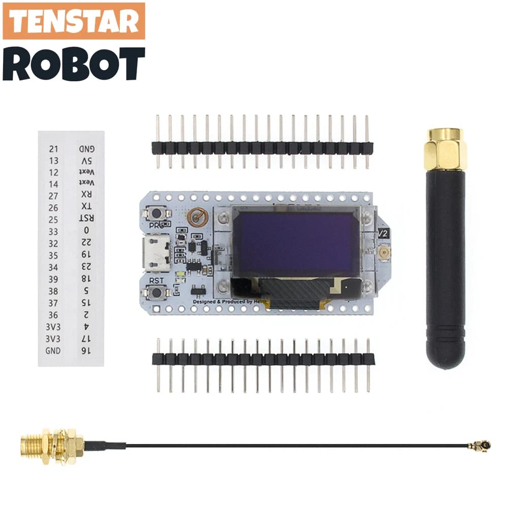 SX1276 ESP32 LoRa 868MHz-915MHz 0.96 pouces écran OLED bleu Bluetooth WIFI Kit 32 carte de développement