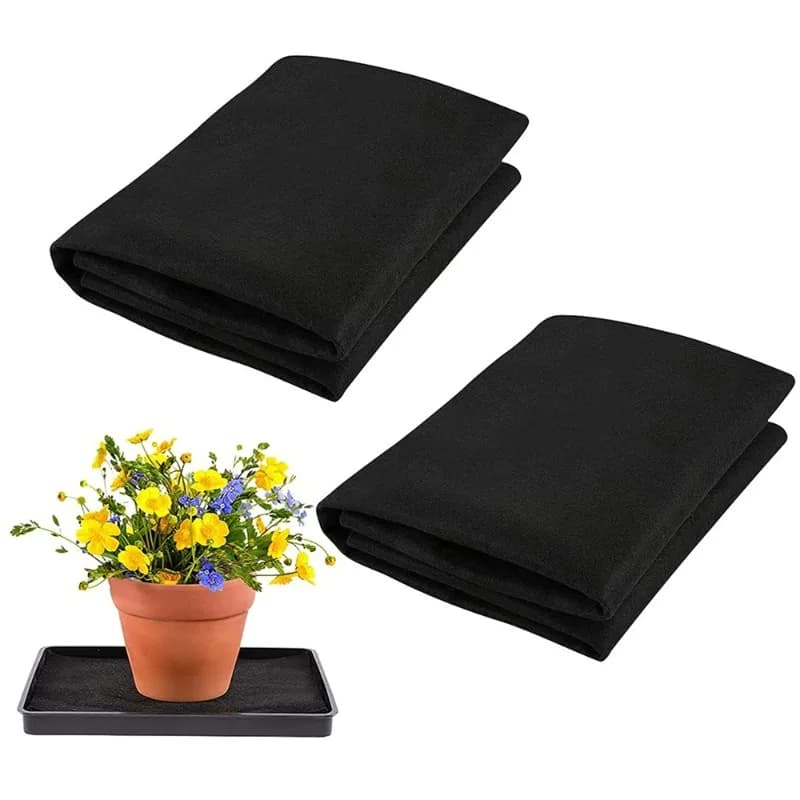 Tapis d'arrosage automatique pour plantes 1,2 m x 1 m, tapis capillaire absorbant pour la germination des semences et les semis en serre