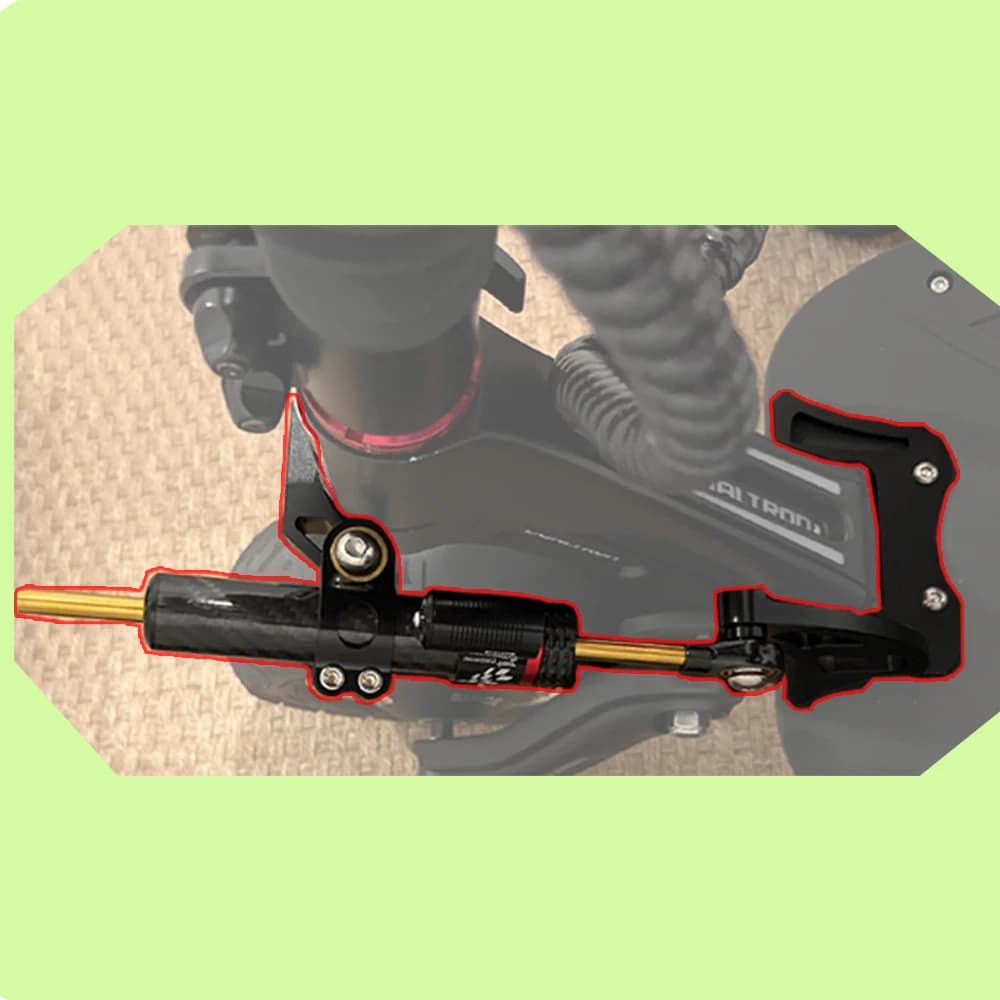 Accessoires pour trottinette électrique : Kit de support d'amortisseur de direction directionnel pour Dualtron Thunder 123 Victor Achilleus DT3