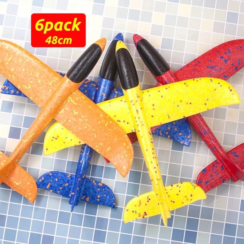 48 cm grande lancement à la main lancer mousse Palne EPP modèle d'avion planeur modèle d'avion en plein air bricolage jouet éducatif pour les