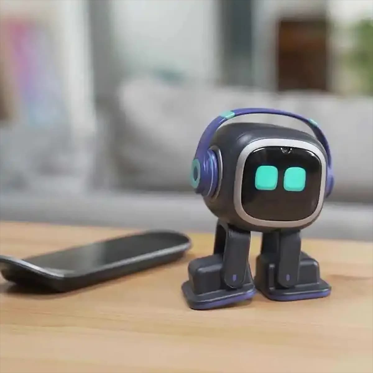 Robot compagnon intelligent AI EMO avec reconnaissance vocale pour la communication émotionnelle, animal électronique pour enfants et adultes