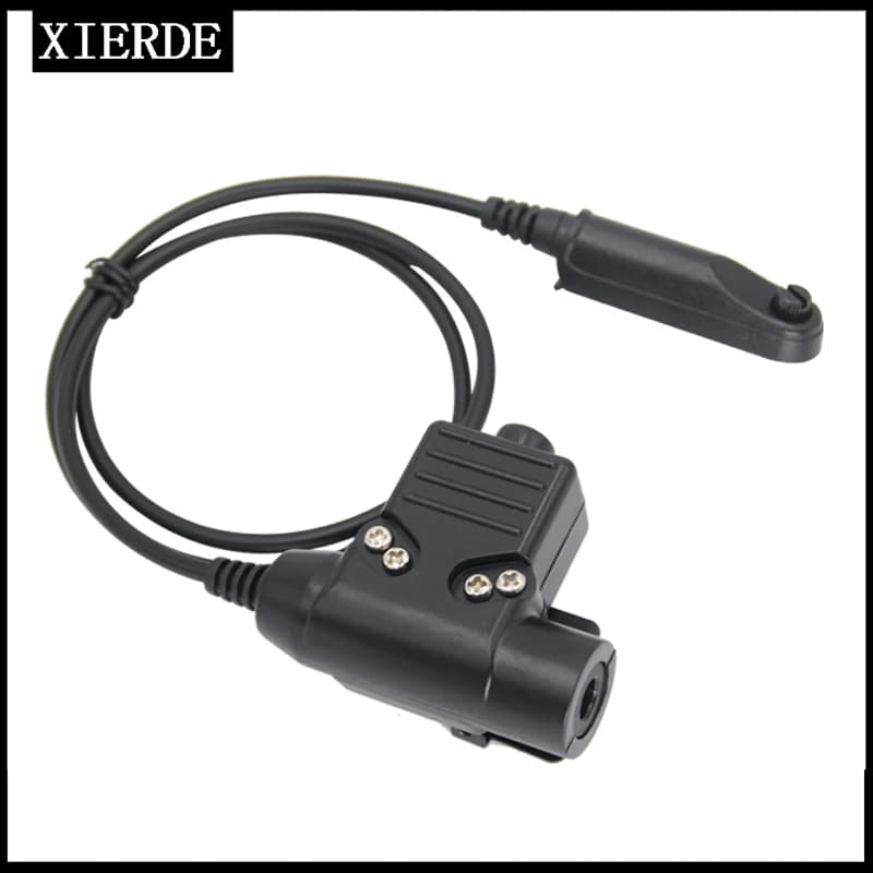 9R U94 ZTactical PTT pour Baofeng UV9R UV-9R Plus UV-XR BF-A58 Radio talkie-walkie COMTAC MSA EARMOR TCA TRI NATO casque U94 PTT