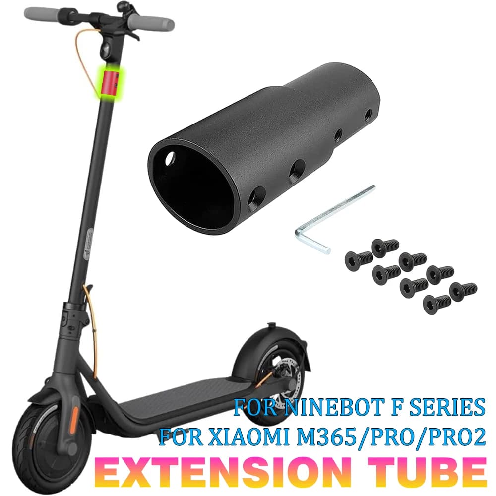 Tube d'extension en alliage d'aluminium pour trottinette électrique Xiaomi M365 Pro et Ninebot F20