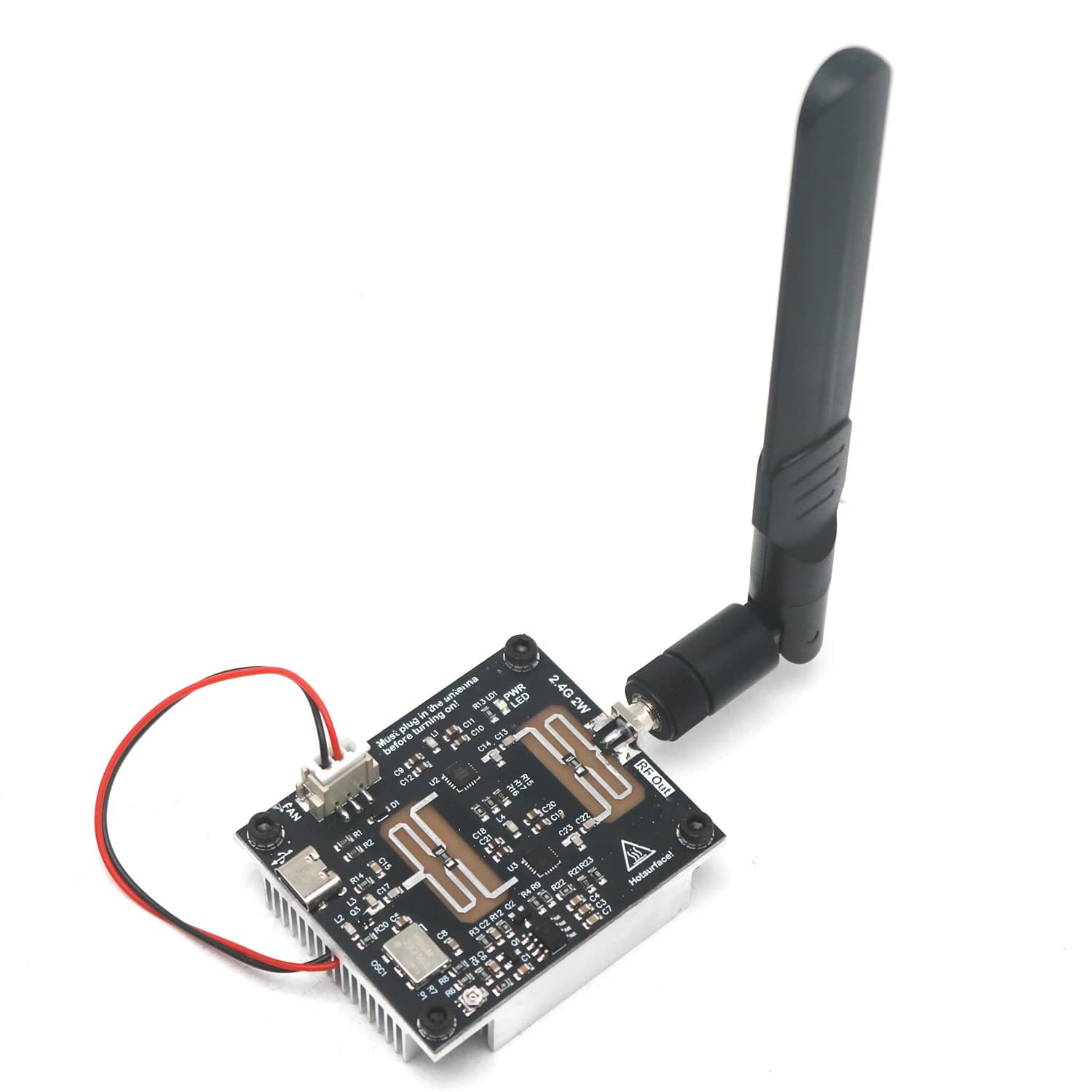 Source de Signal de balayage WiFi Bluetooth 2.4Ghz 2W, générateur VCO RF, amplificateur de puissance RF pour casque BT 2.4G, haut-parleur de
