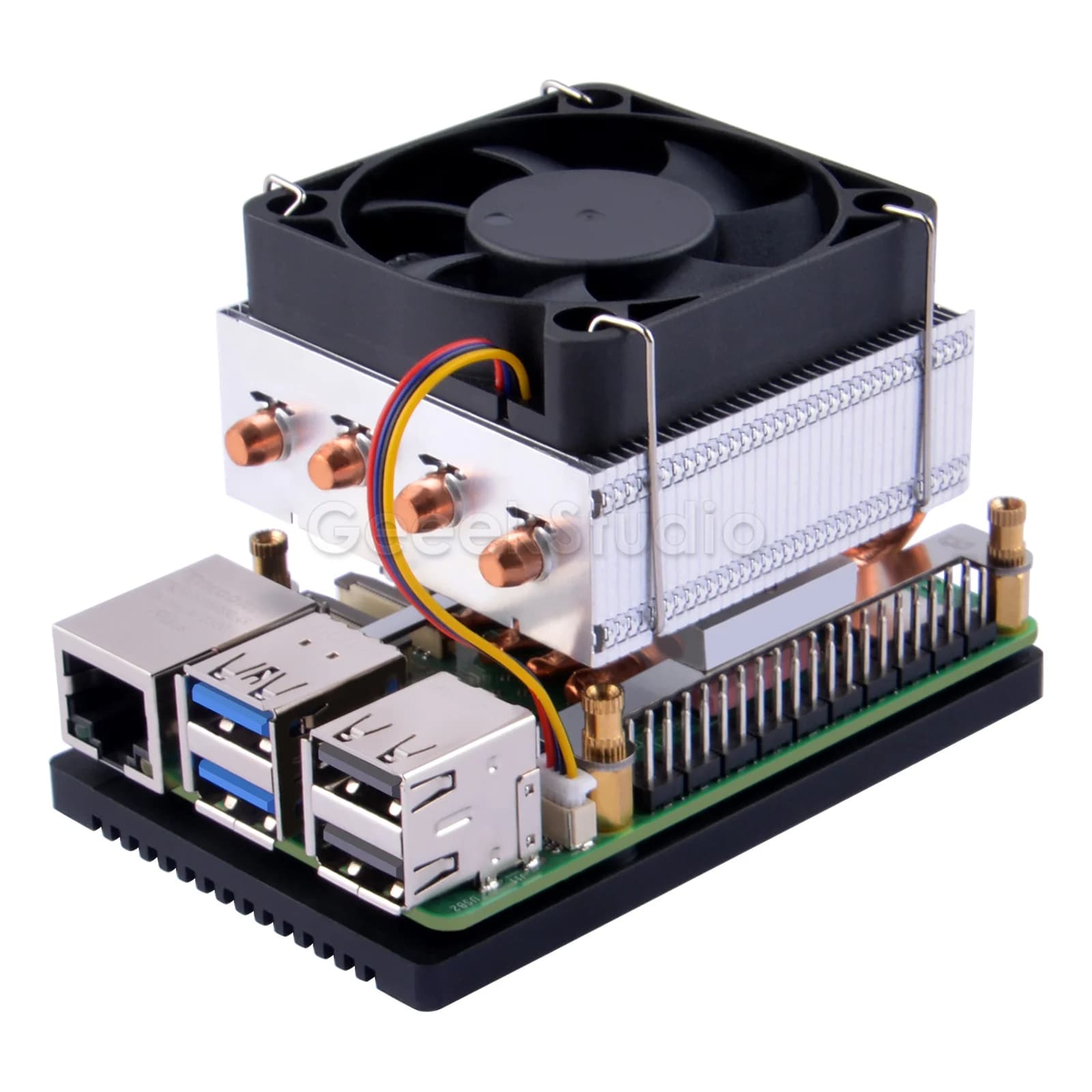 Refroidisseur de processeur Low-Profile Plus pour ventilateur CPU Raspberry Pi 5