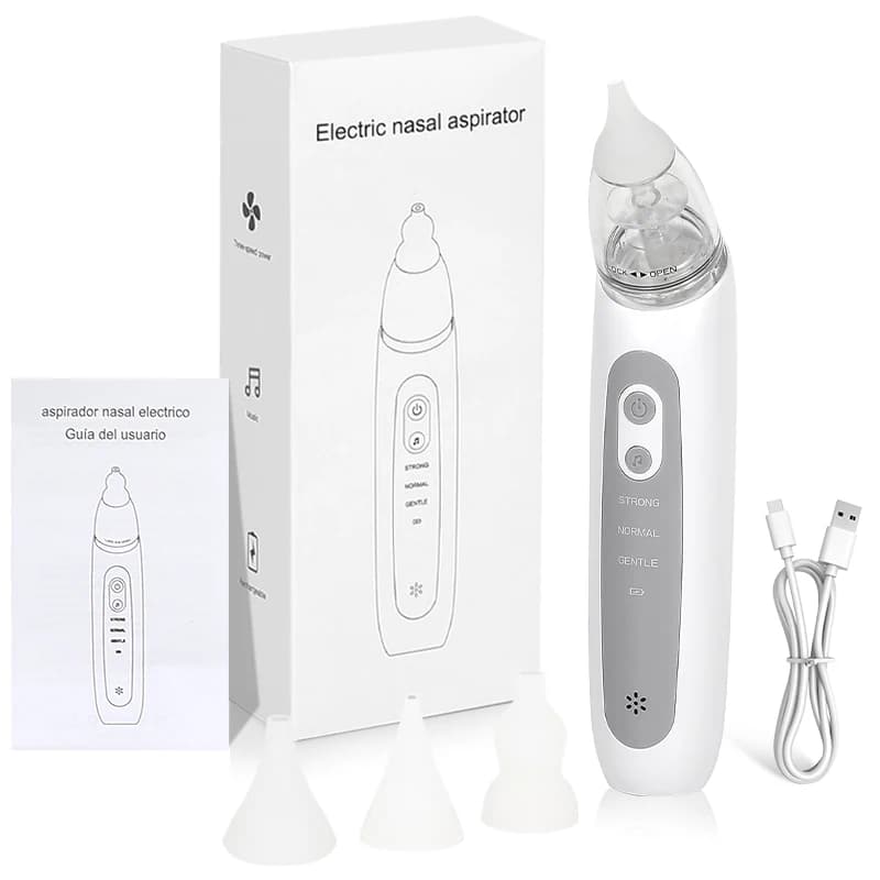 2025 nouveau modèle bébé aspirateur Nasal électrique Version de charge nouveau-né bébé aspirateur Nasal sucer prévenir la Congestion nasale
