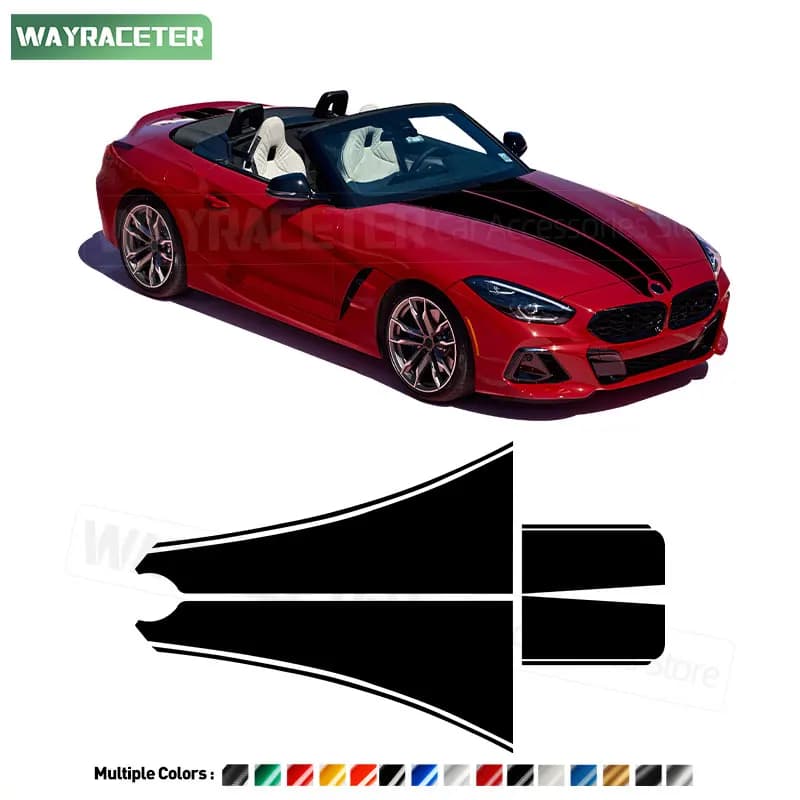 M Performance-Autocollant en Vinyle pour Capot de Voiture BMW Z4 G29 dehors 2023 2024, Accessoires