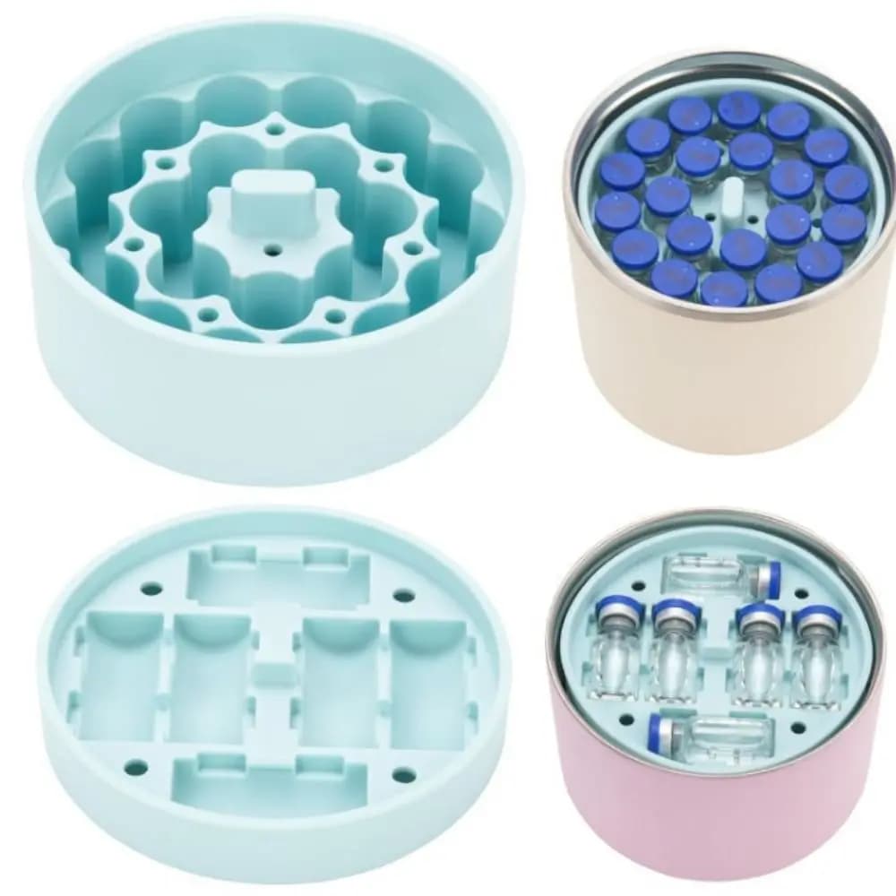 Inserts de stockage de flacons sans fuite, 2/3 pièces, anti-fuite, taille de flacon de 3ml, Inserts de pot alimentaire, capacité de pot de 32oz