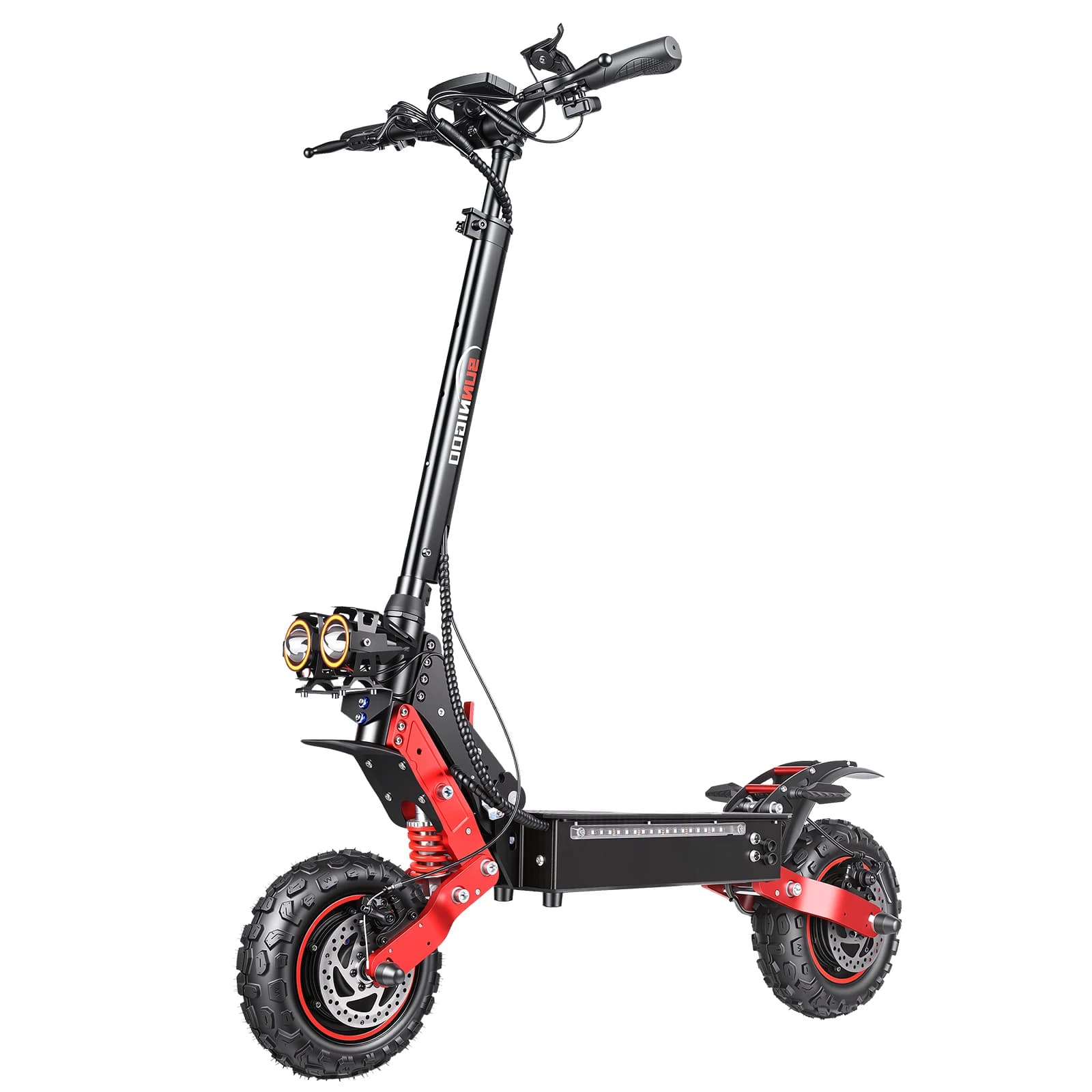 Trottinette électrique SUNNIGOO X7/X7PRO 3600W à double moteur, puissante, vitesse maximale 60-65 km/h, pneus tout-terrain de 11 pouces, pliable,