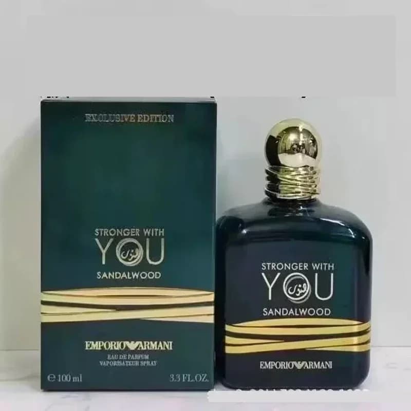Parfum de luxe 100 ml, marques célèbres, Cologne pour homme, parfum longue durée, Stronger With You, parfum absolument intense