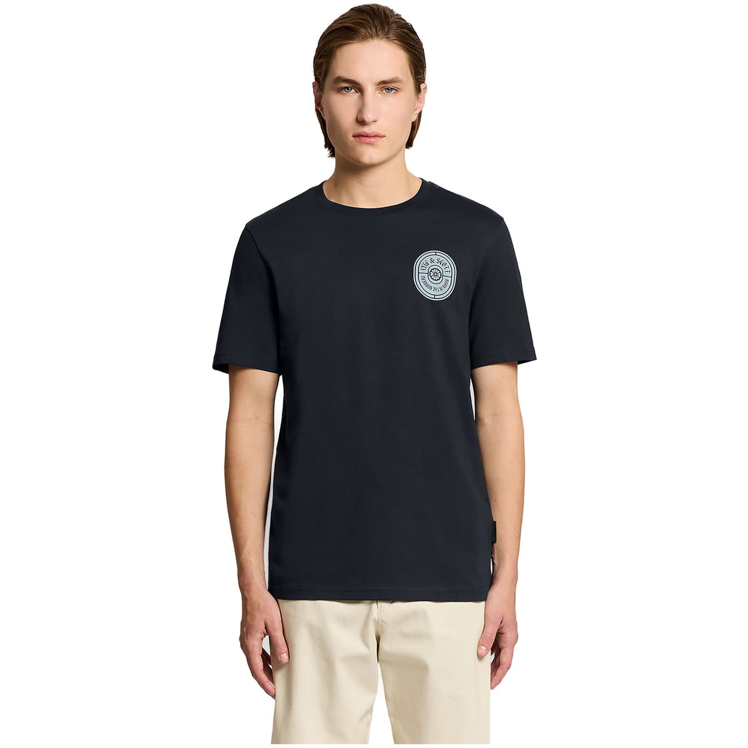 Lyle & Scott Borders Label Graphic