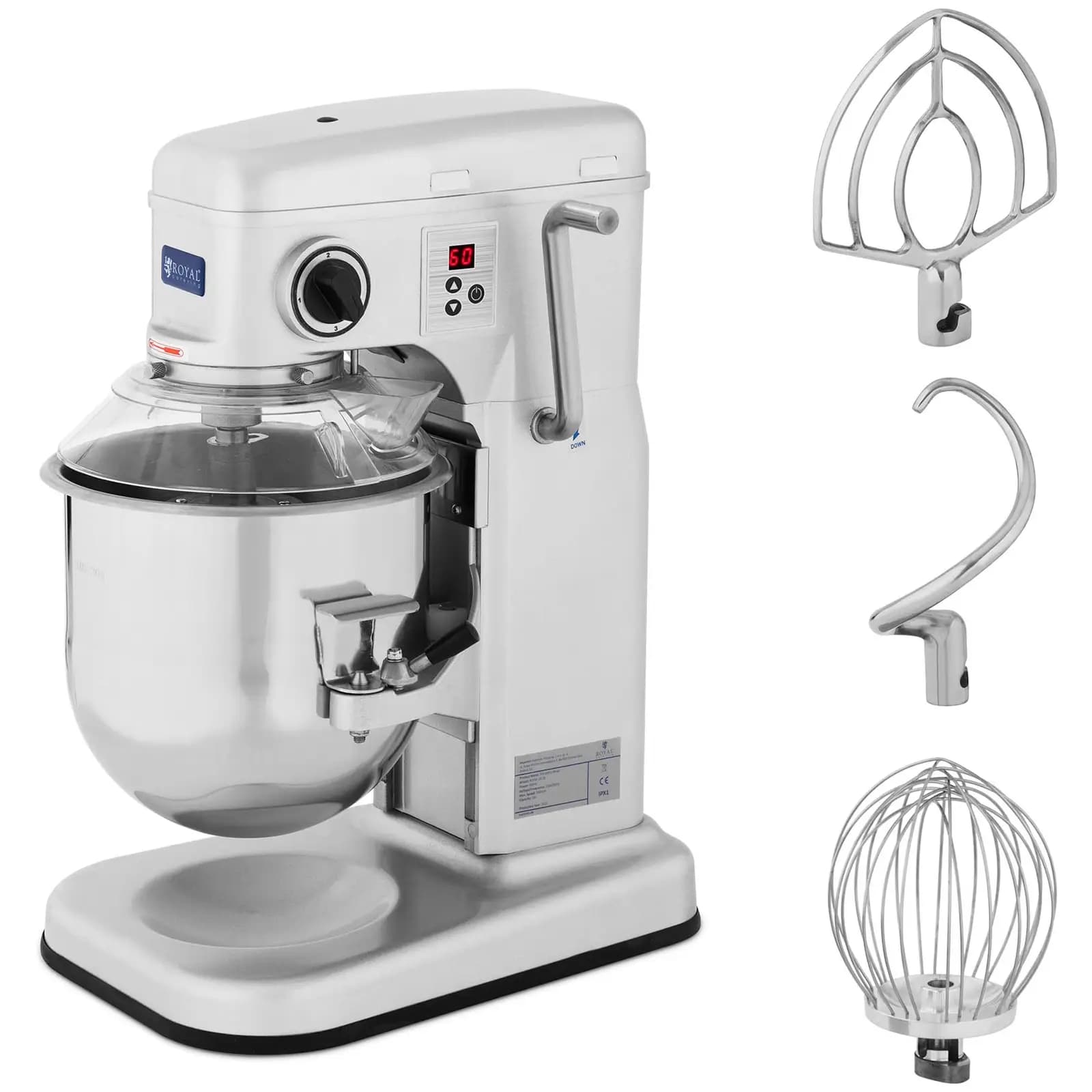 Kneedmachine 10 L Royal Catering 650 W - Deegmachines by