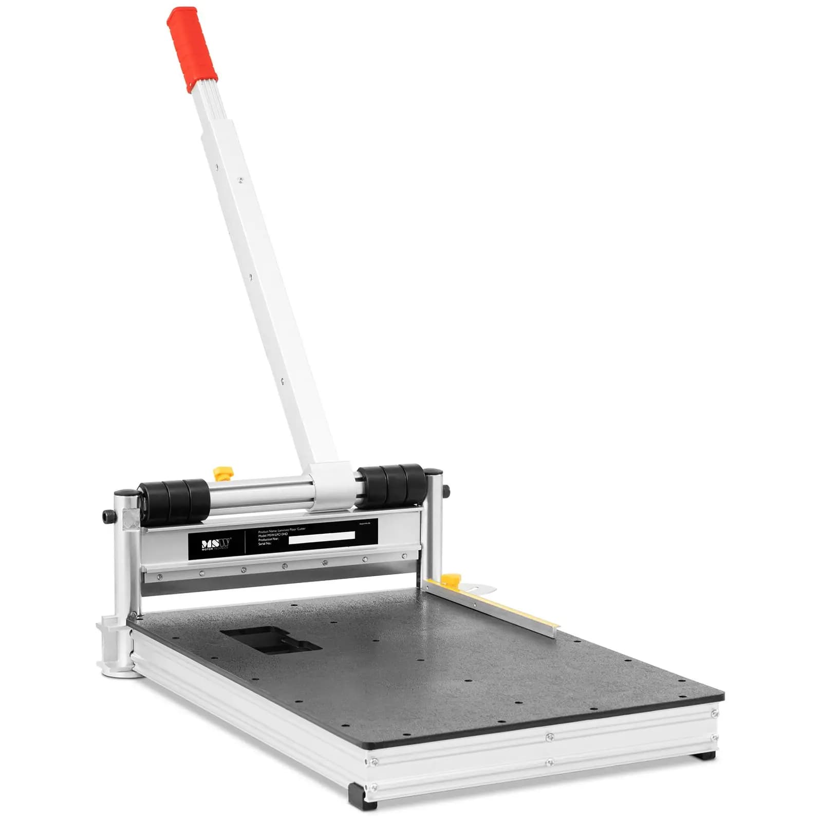Laminaatsnijder Handmatig Dikte: 16 mm Hoekmeter 330 mm - Snijgereedschap by MSW