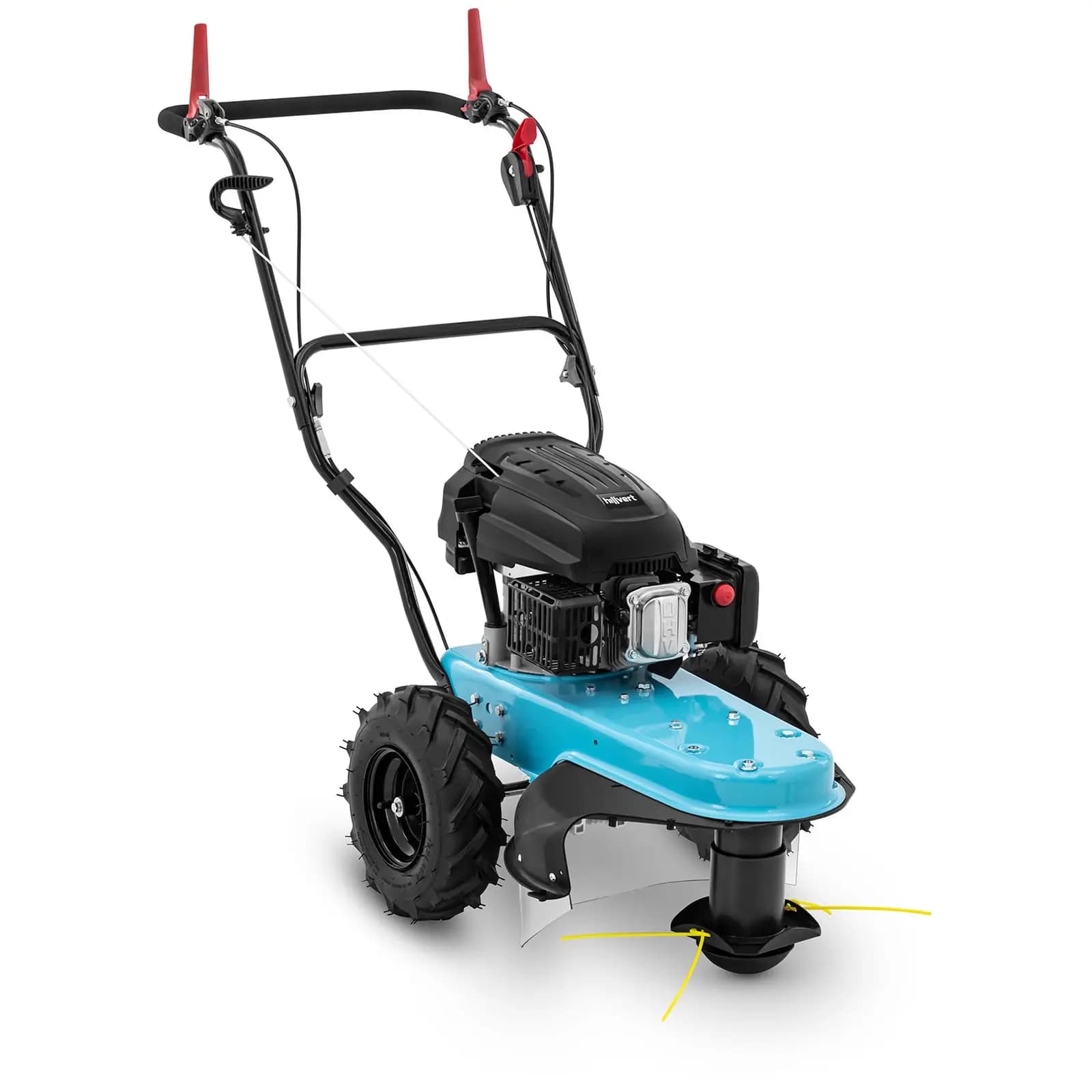 Hoog Grasmaaier Benzine 3 kW 580 mm Maaibreedte Zelfrijdend - Grasmaaiers by Hillvert