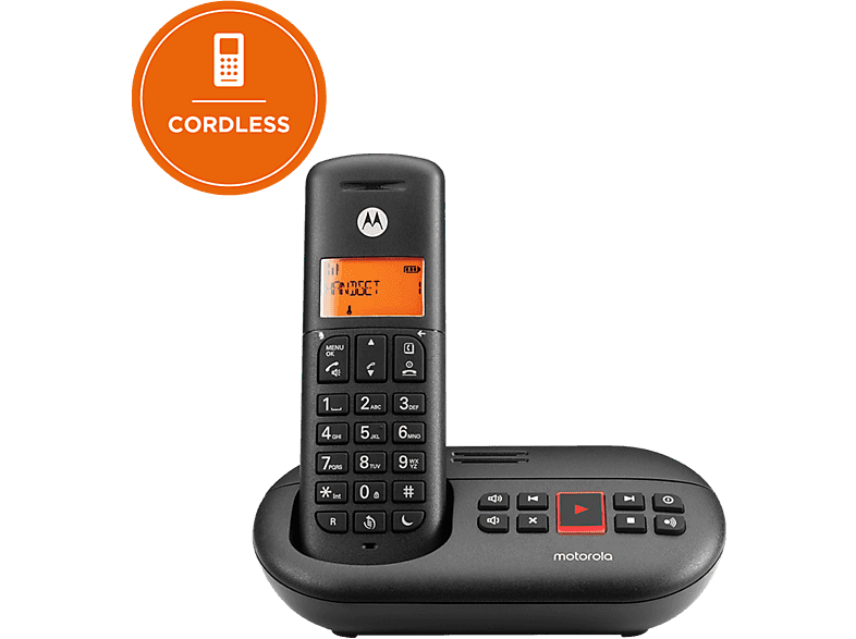 Motorola Vaste Telefoon E211 Mono Dect + Antwoordapparaat