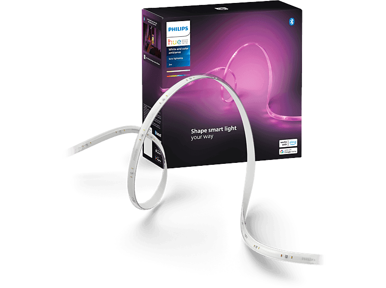 Philips Hue Bande Led Solo 3m Lumière Blanche Et Colorée (929003816902)