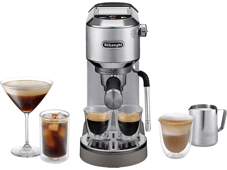 De Longhi De'longhi Pompdruk Espressomachine Dedica Duo (ec890.m)