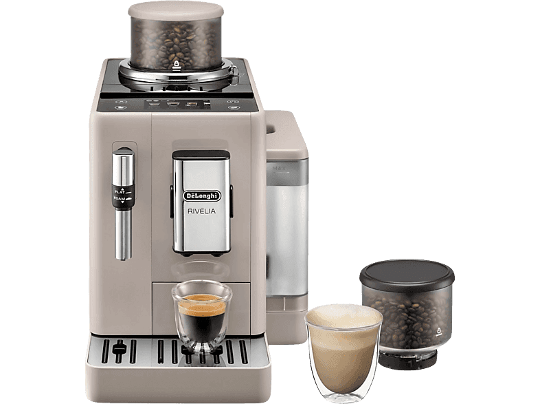 De Longhi Machine Expresso Automatique Rivelia (exam440.35.bg) - Expresso Semi Beige