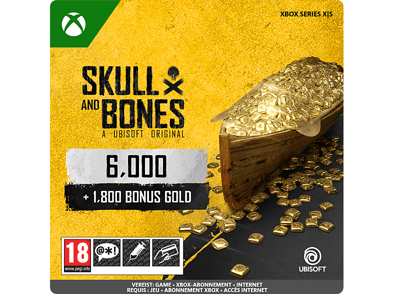 Microsoft Skull And Bones 7800 Gold