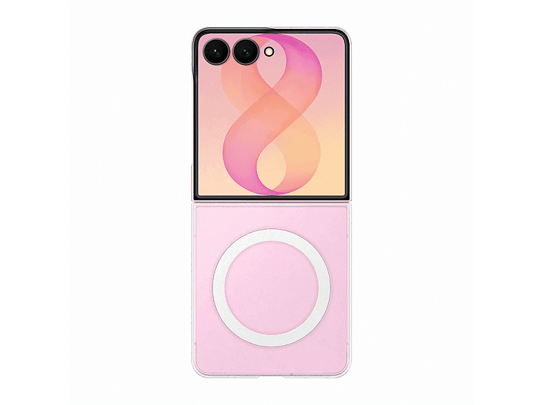 Samsung Clear Magnet Telefoonhoesje Voor Z Flip 8 Transparant