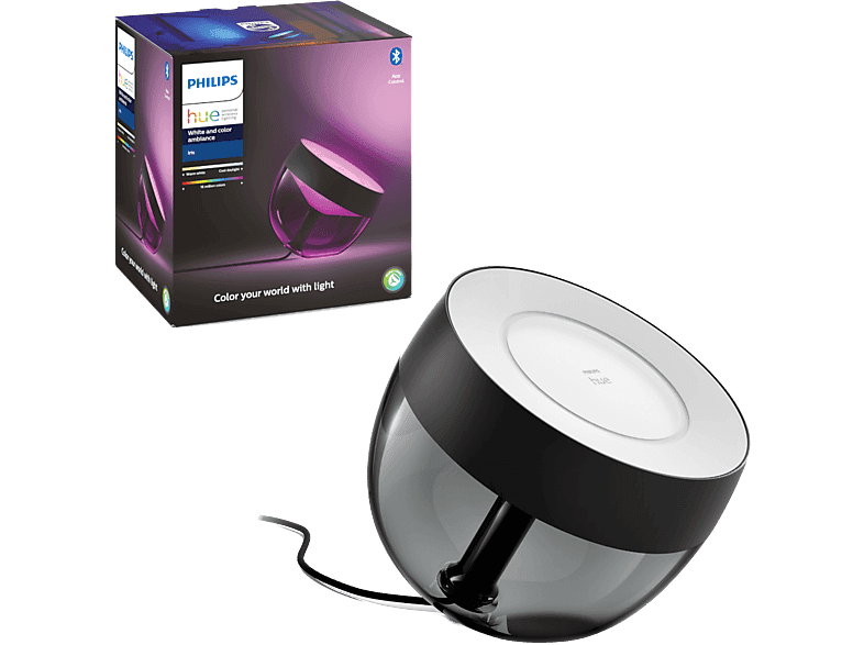 Philips Hue Lampe De Table Smart Iris Rgb Noir (26448900)