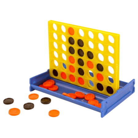 Fun Toys Mini 4-In-A Row Table Game