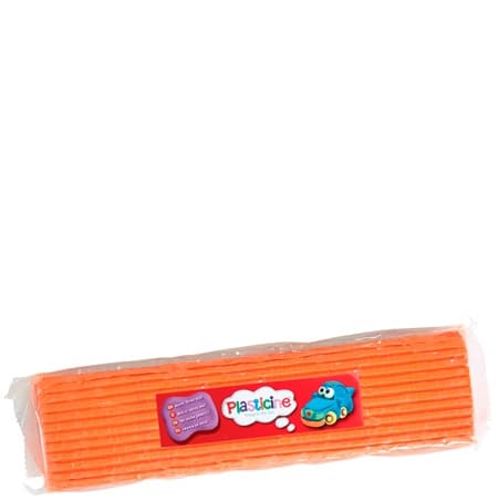 Plasticine Modelling Clay Block - Orange